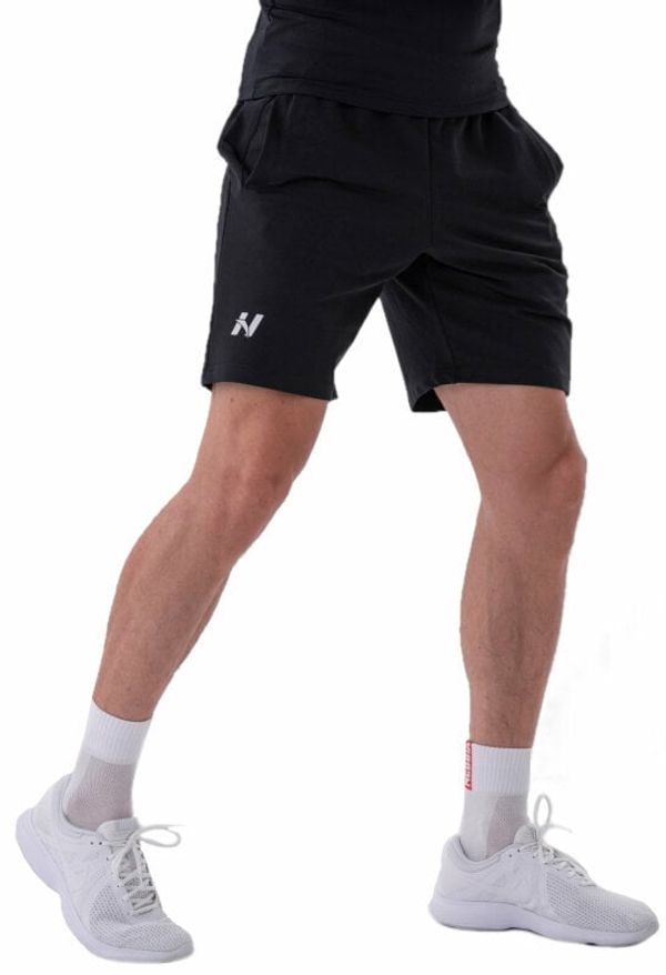 Nebbia Nebbia Relaxed-fit Shorts with Side Pockets Black 2XL Fitnes hlače