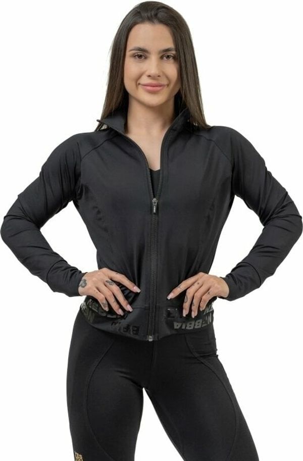 Nebbia Nebbia Zip-Up Jacket INTENSE Warm-Up Black L Trenirka za fitnes
