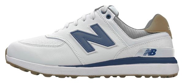 New Balance New Balance 574 Greens Mens Golf Shoes White/Navy 40,5