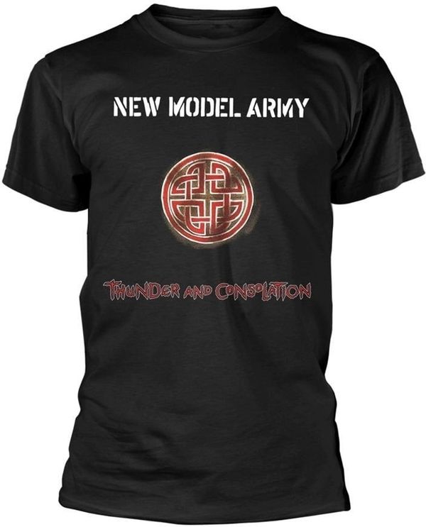 New Model Army New Model Army Majica Thunder And Consolation Black 2XL