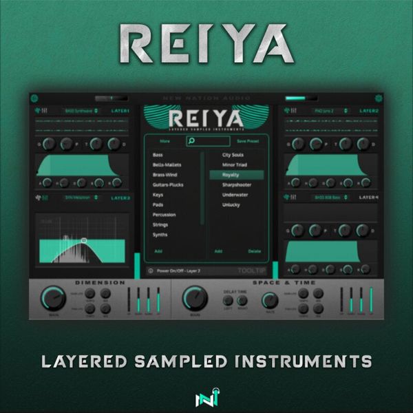 New Nation New Nation Reiya - Layered Sampled Instruments (Digitalni izdelek)
