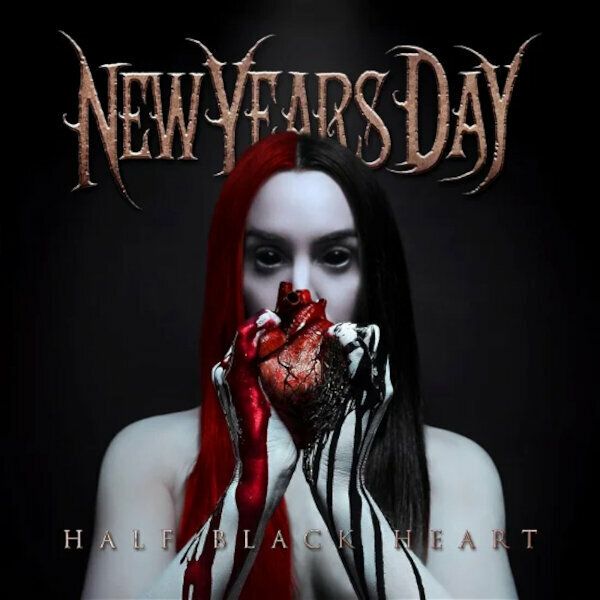 New Years Day New Years Day - Half Black Heart (Deep Blood Red Coloured) (LP)