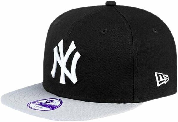 New York Yankees New York Yankees 9Fifty K Cotton Block Black/Grey/White Youth Baseball Kapa