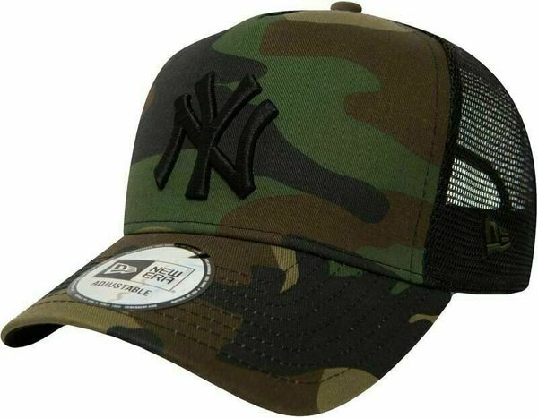 New York Yankees New York Yankees 9Forty K MLB AF Clean Trucker Camo Youth Baseball Kapa