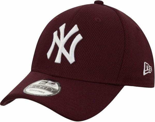 New York Yankees New York Yankees 9Forty MLB Diamond Era Burgundy/White UNI Baseball Kapa
