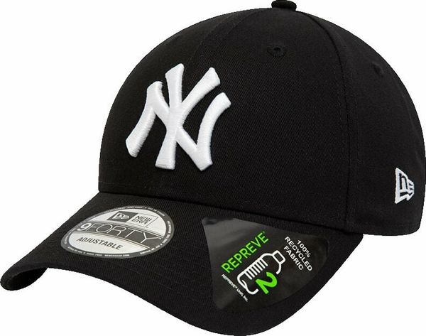 New York Yankees New York Yankees 9Forty MLB Repreve League Essential Black/White UNI Baseball Kapa