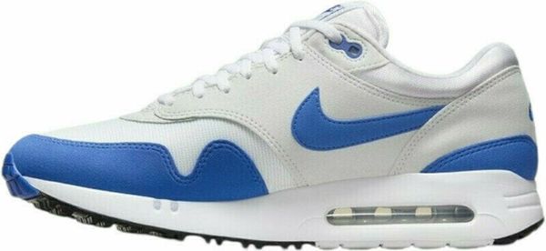 Nike Nike Air Max 1 '86 Mens Golf Shoe White/Hyper Royal 46,5