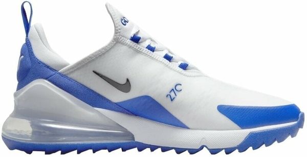Nike Nike Air Max 270 G Golf Shoes White/Black/Racer Blue/Pure Platinum 45