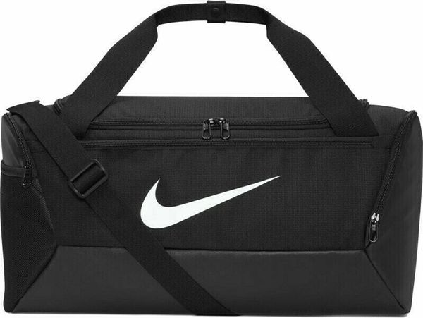 Nike Nike Brasilia 9.5 Duffel Bag Black/Black/White 41 L Sport Bag