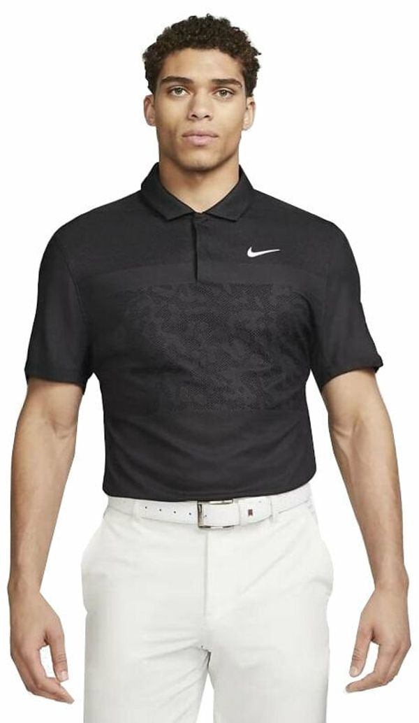 Nike Nike Dri-Fit ADV Tiger Woods Mens Golf Polo Black/Anthracite/White XL