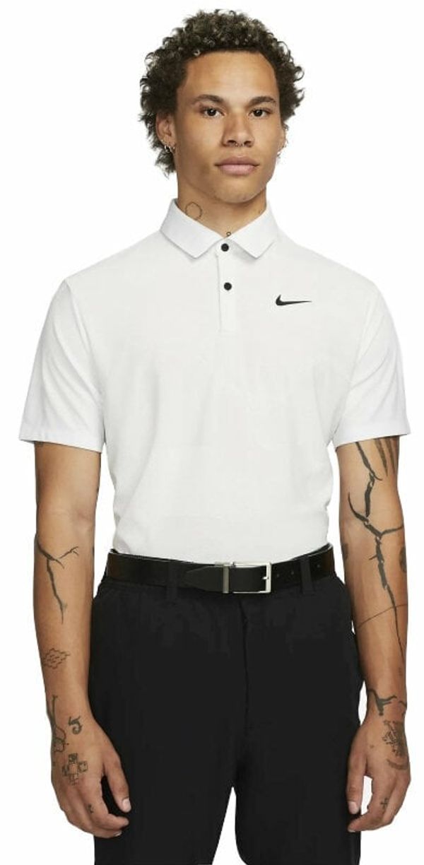 Nike Nike Dri-Fit ADV Tour Mens Polo Shirt Camo White/White/Black 2XL