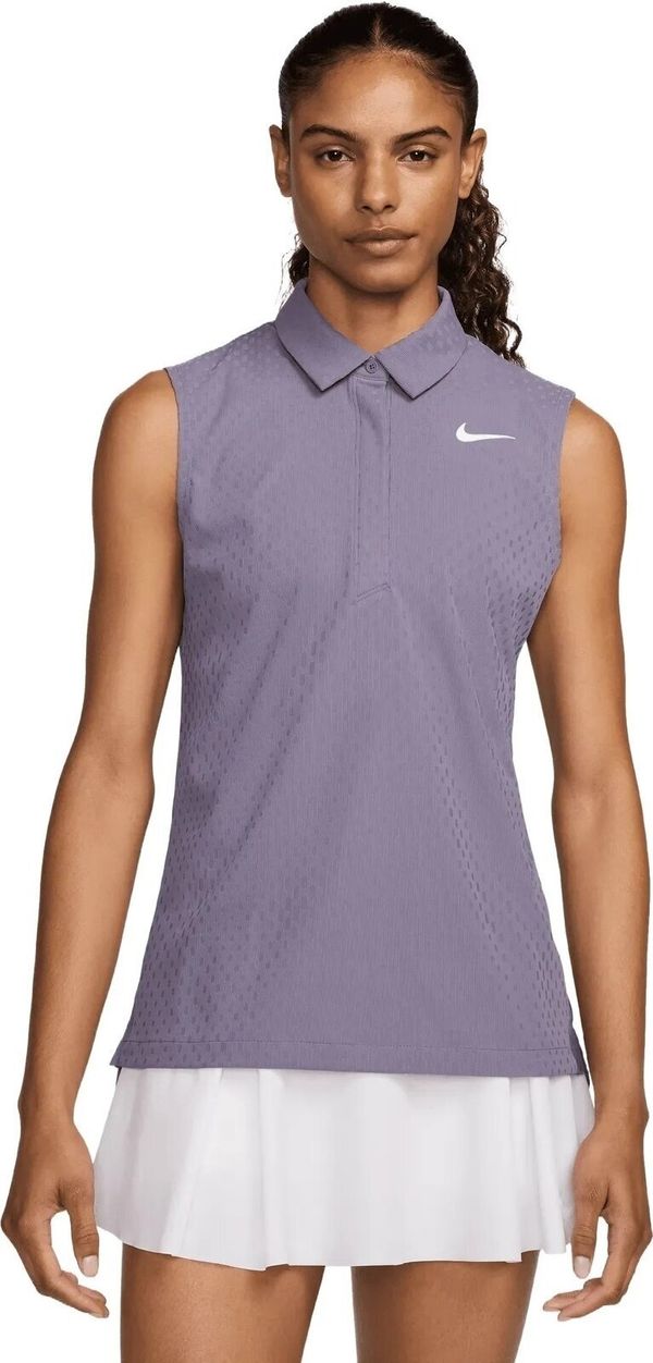 Nike Nike Dri-Fit ADV Tour Womens Sleevless Polo Daybreak/White L