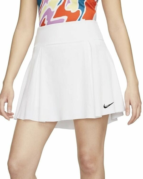 Nike Nike Dri-Fit Advantage Regular Womens Tennis Skirt White/Black XS