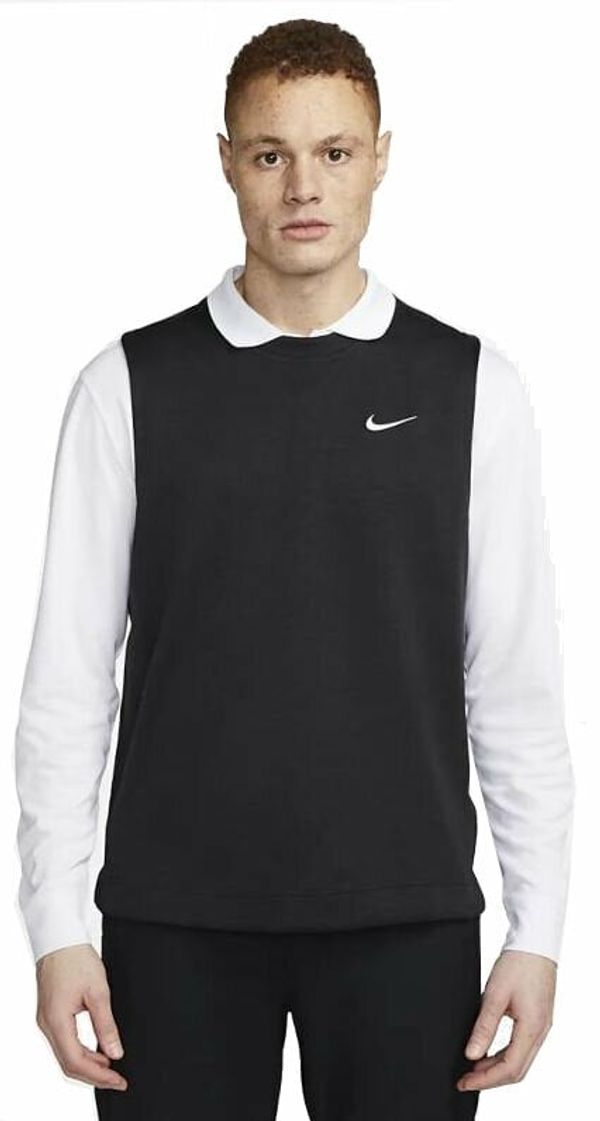 Nike Nike Dri-Fit Tour Golf Gilet Black/White S Pulover