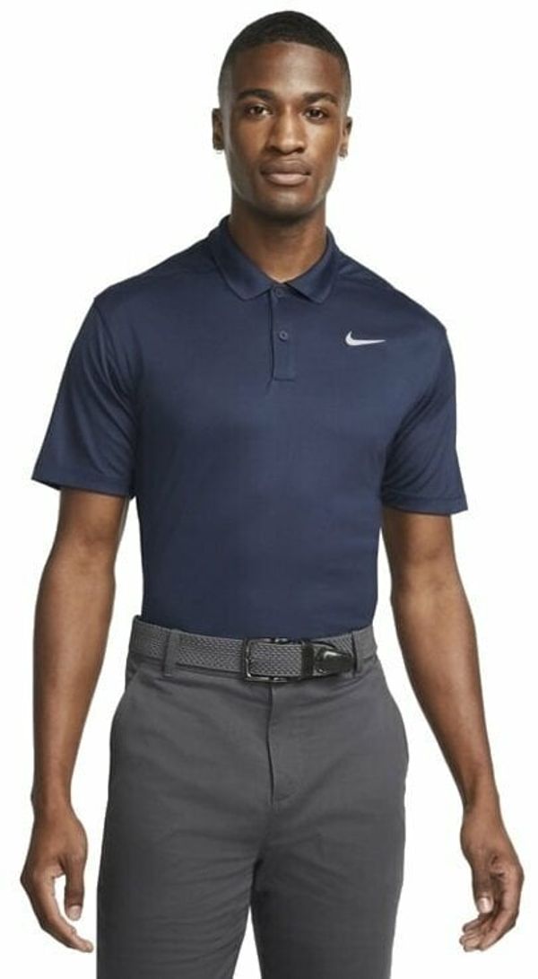 Nike Nike Dri-Fit Victory Mens Golf Polo Obsidian/White S