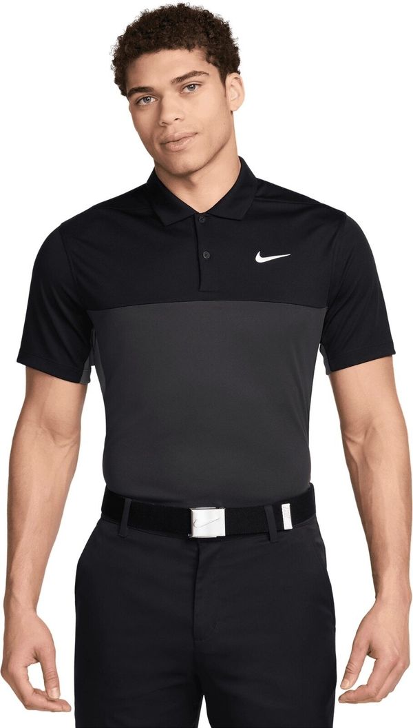 Nike Nike Dri-Fit Victory+ Mens Polo Black/Iron Grey/Dark Smoke Grey/White M