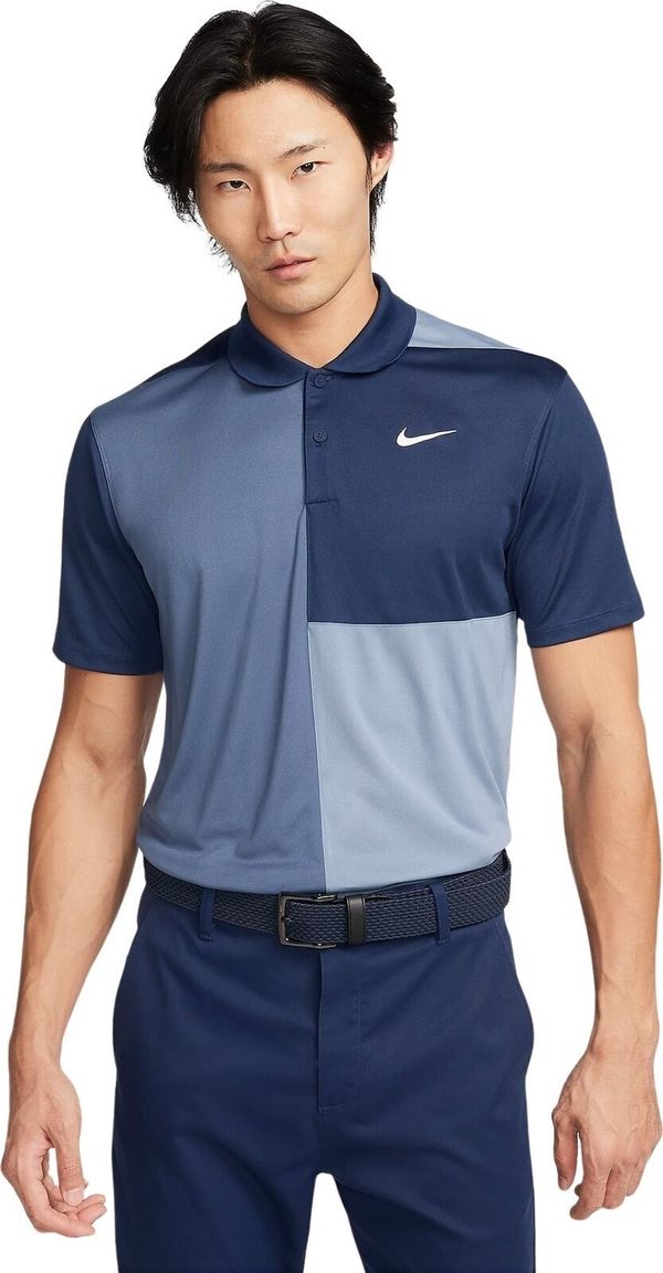 Nike Nike Dri-Fit Victory+ Mens Polo Midnight Navy/Ashen Slate/Diffused Blue/White S