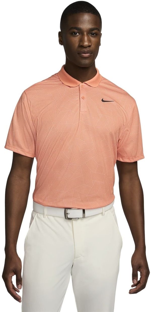 Nike Nike Dri-Fit Victory+ Mens Polo Orange Trance/Orange Trance/Black M