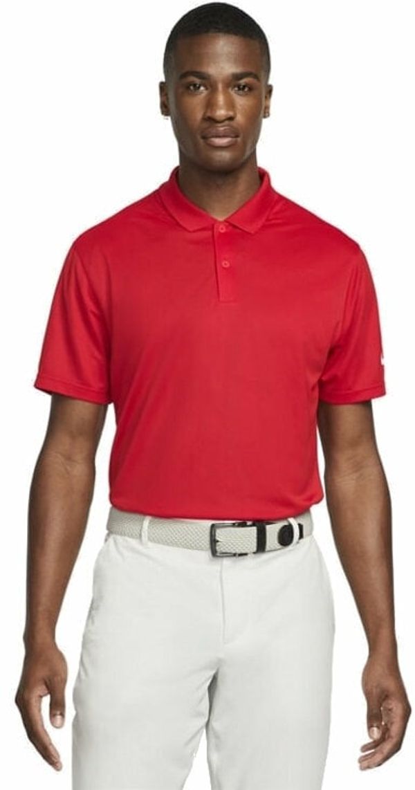 Nike Nike Dri-Fit Victory Solid OLC Mens Polo Shirt Red/White M