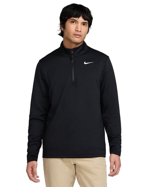 Nike Nike Dri-Fit Victory Therma Flex 1/2 Zip Mens Top Black/Black/White L Pulover