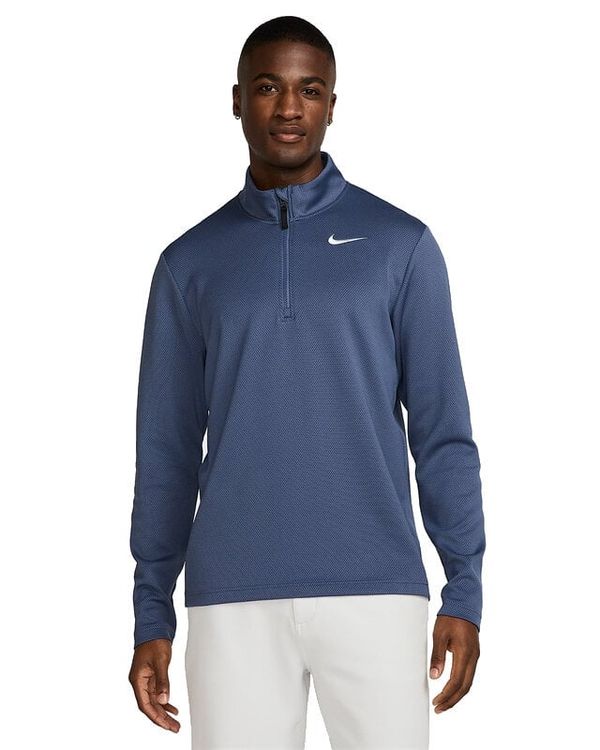 Nike Nike Dri-Fit Victory Therma Flex 1/2 Zip Mens Top Diffused Blue/Obsidian/White M Pulover