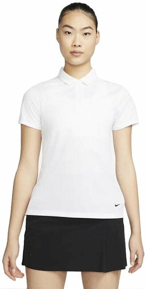 Nike Nike Dri-Fit Victory Womens Golf Polo White/Black L
