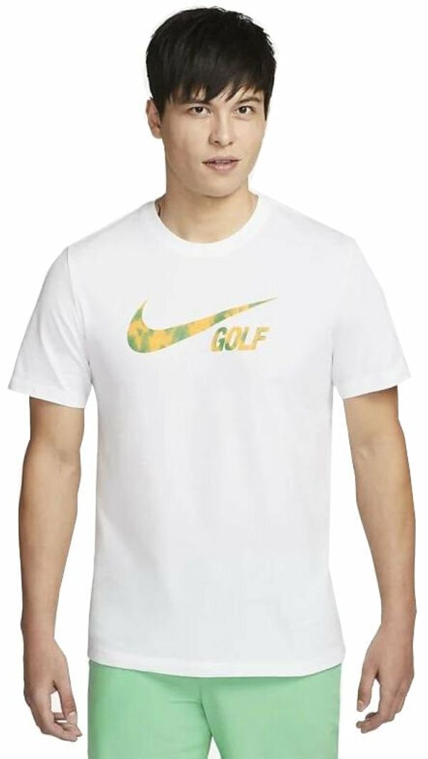 Nike Nike Swoosh Mens Golf T-Shirt White 2XL Polo majice