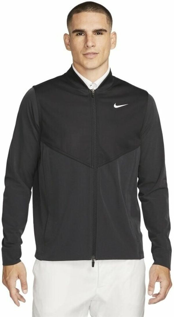 Nike Nike Tour Essential Mens Golf Jacket Black/Black/White M