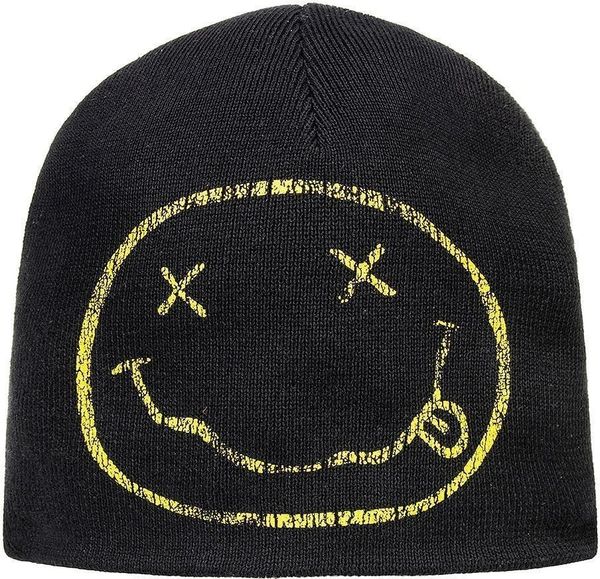 Nirvana Nirvana Kapa Happy Face Black