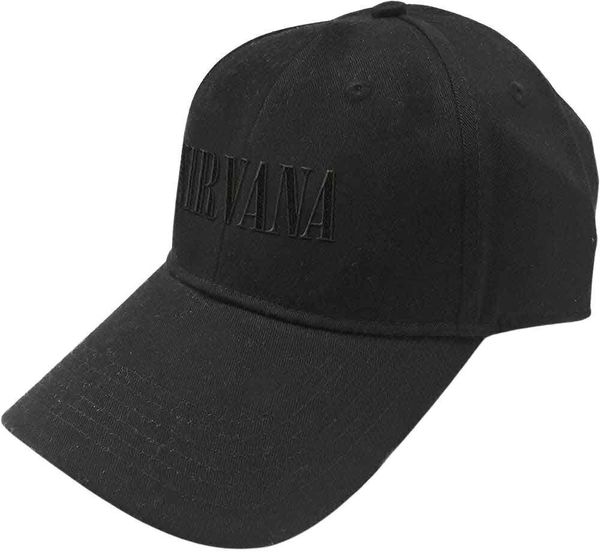 Nirvana Nirvana Kapa Text Logo Black