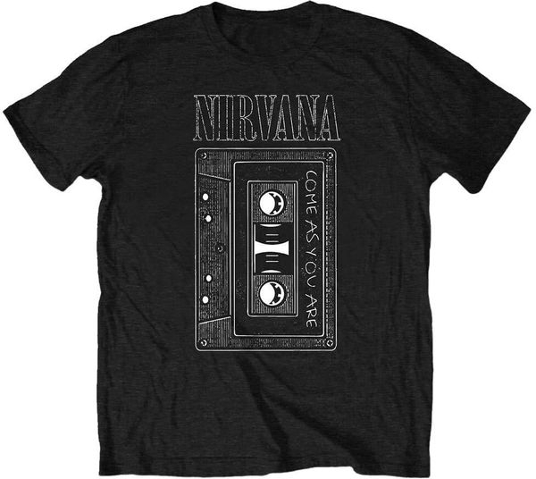 Nirvana Nirvana Majica As You Are Tape Unisex Black L