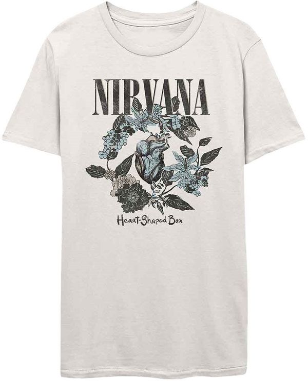 Nirvana Nirvana Majica Heart Shape Box Unisex White XL