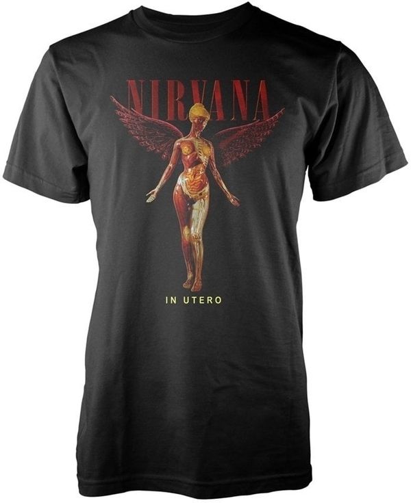 Nirvana Nirvana Majica In Utero Moška Black L