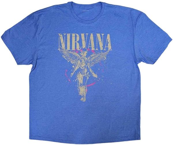 Nirvana Nirvana Majica In Utero Unisex Light Blue 2XL