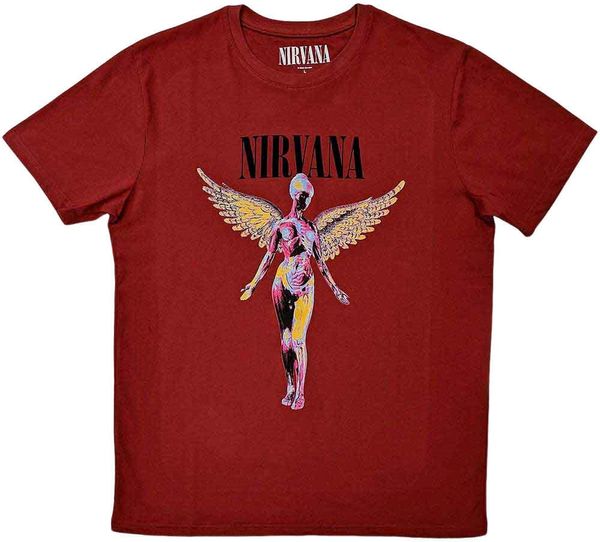 Nirvana Nirvana Majica In Utero Unisex Red M