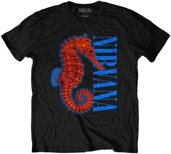 Nirvana Nirvana Majica Seahorse Unisex Black L