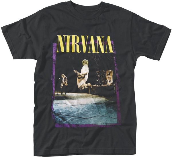 Nirvana Nirvana Majica Stage Jump Unisex Black S