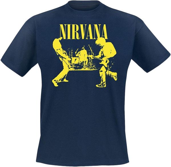 Nirvana Nirvana Majica Stage Unisex Navy Blue L