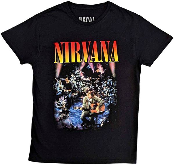 Nirvana Nirvana Majica Unplugged Photo Unisex Black L