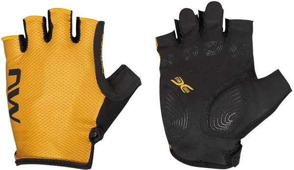Northwave Northwave Active Short Finger Glove Ochre 2XL Kolesarske rokavice