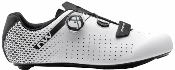 Northwave Northwave Core Plus 2 Shoes White/Black 42 Moški kolesarski čevlji