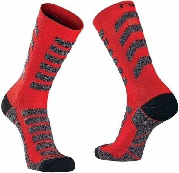 Northwave Northwave Husky Ceramic High Sock Red/Black XS Kolesarske nogavice