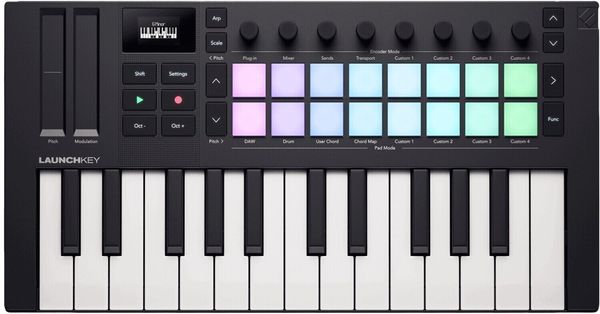 Novation Novation Launchkey Mini 25 MK4 MIDI keyboard Black