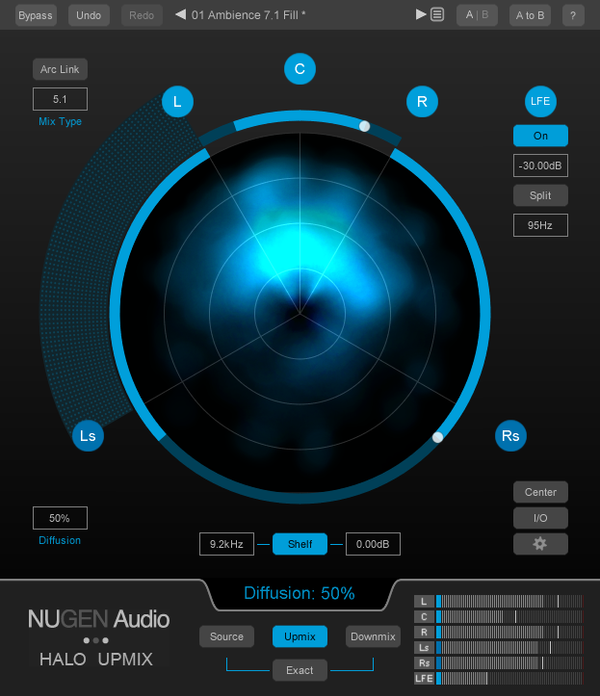 Nugen Audio Nugen Audio Halo Upmix (Digitalni izdelek)