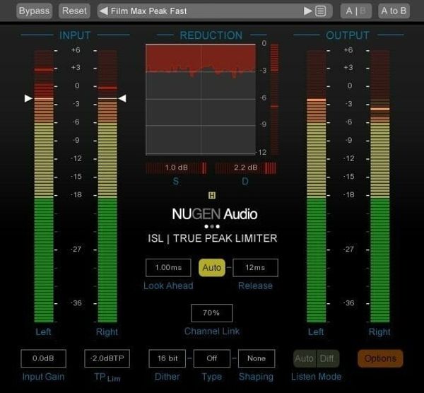 Nugen Audio Nugen Audio ISL 2ST (Digitalni izdelek)