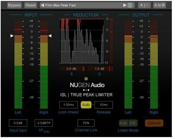 Nugen Audio Nugen Audio ISL 2ST w DSP (Extension) (Digitalni izdelek)