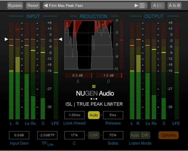 Nugen Audio Nugen Audio ISL w DSP (Extension) (Digitalni izdelek)