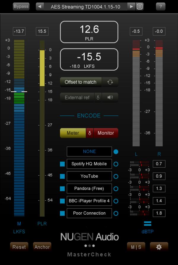 Nugen Audio Nugen Audio MasterCheck (Digitalni izdelek)