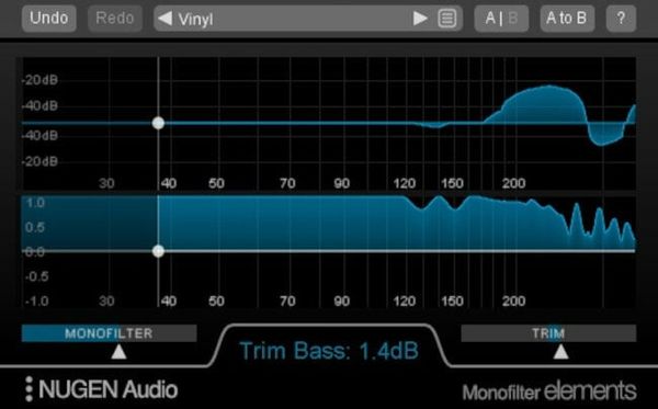 Nugen Audio Nugen Audio Monofilter Elements > Monofilter UPG (Digitalni izdelek)