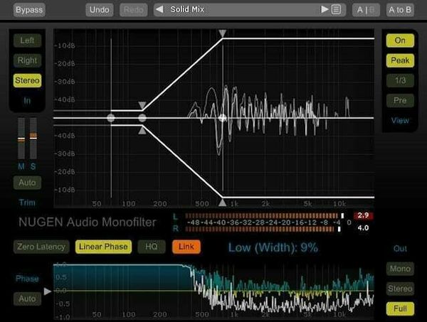 Nugen Audio Nugen Audio  Monofilter > Monofilter V4 UPGRADE (Digitalni izdelek)